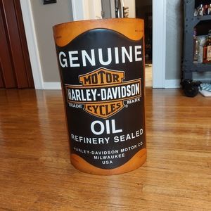 HARLEY DAVIDSON OIL CAN WALL DECOR